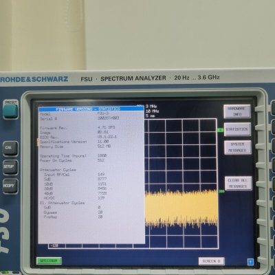 Анализатор спектра R&S FSU3 (демонстрационный)